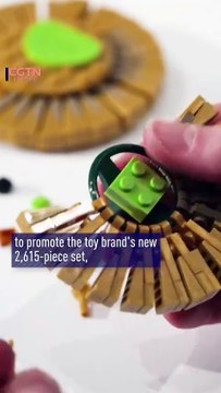 Van Gogh museum unveils Lego version of Sunflowers painting