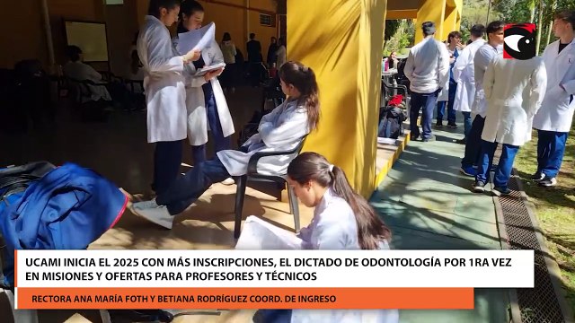 UCAMI inicia el 2025 con más inscripciones, el dictado de odontología por 1ra vez en Misiones y ofertas para profesores y técnicos