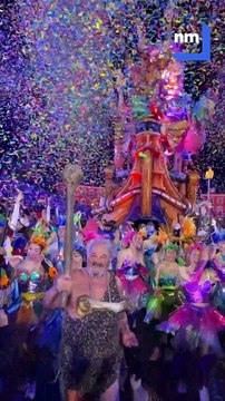 On a rencontré l'homme de Cro-Magnon du carnaval de Nice