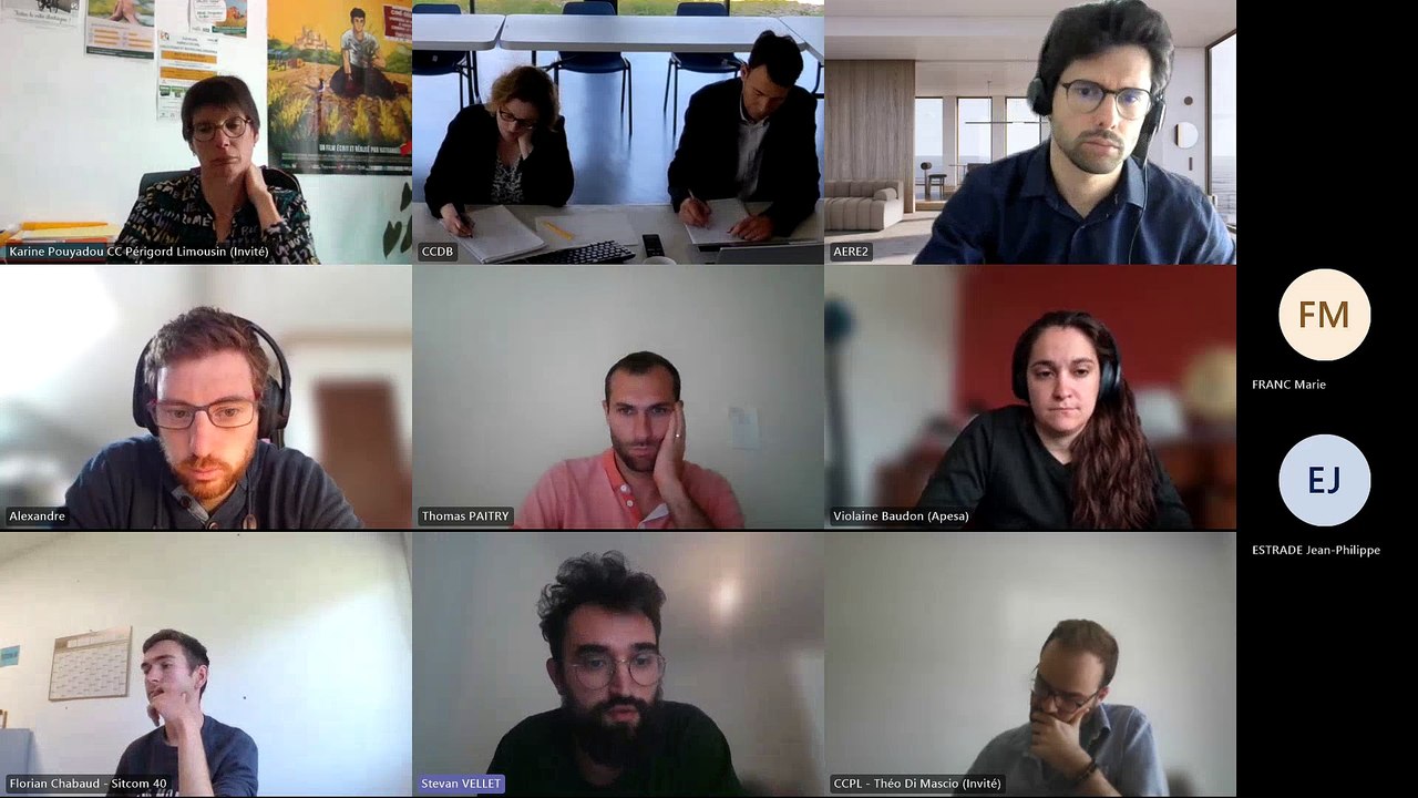 Animation du réseau néo-aquitain des EPCI inscrits dans le programme « Territoire Engagé Transition Écologique, volet ECI.   Webinaire du 06/04/2024 : « Elaborer une stratégie Eci »  Partie 2