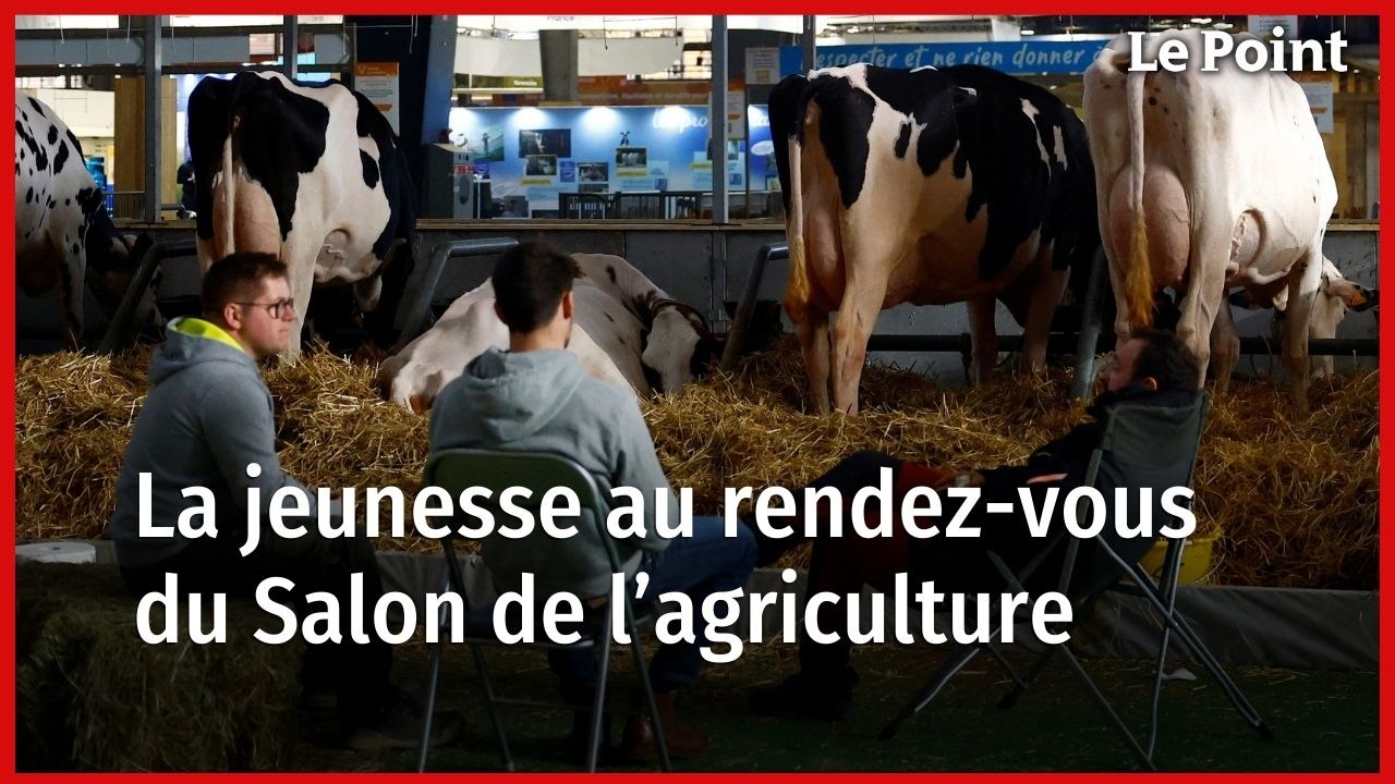 Salon de l'agriculture : la jeunesse au rendez-vous du monde agricole