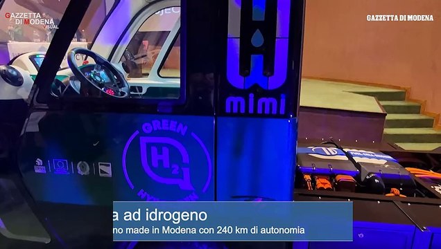 Mimì, svolta a idrogeno per i trasporti: ecco il furgoncino made in Modena a zero emissioni