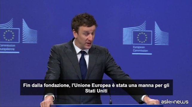 La Commissione: l'Ue ? stata una manna per gli Stati Uniti