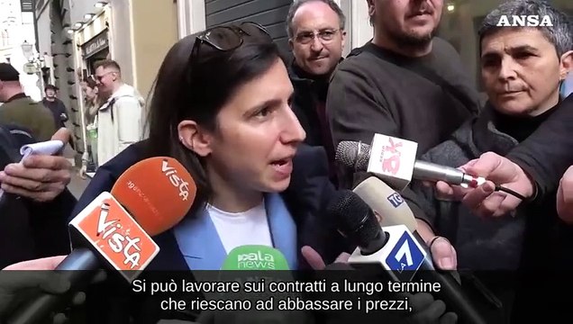 Bollette, Schlein: Serve disaccoppiamento prezzi e tetto a prezzo gas