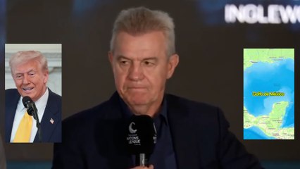 Aguirre no se mete en política... pero deja algo claro: "Para mí es el Golfo de México"