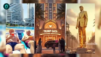 Gaza | Trump released an AI generated video of gaza. Faces backlash | Oneindia Tamil