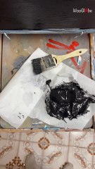 Timelapse of an oil painting captures the serenity of a 'Misty Morning' scene