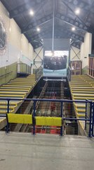 First Funicular Departs Base Station After 18-Month Layoff