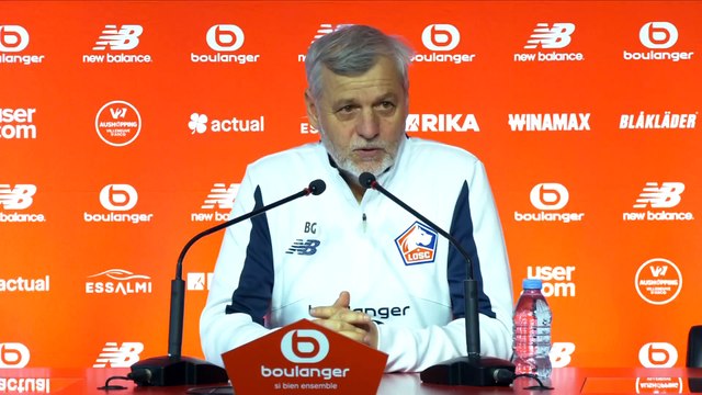 Genesio : « L'idée n'est pas d'aller à Paris pour mettre le bus » - Foot - L1 - Lille