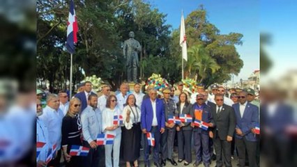 Santiago conmemora el 181 aniversario de la Independencia Nacional