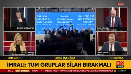 İmralı'dan 1 sayfalık çağrısı... Dicle Canova detayları CNN TÜRK'te anlattı