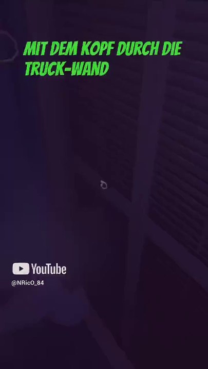 Kopf draußen am Truck - im Lets Play Phasmophobia Teil 36