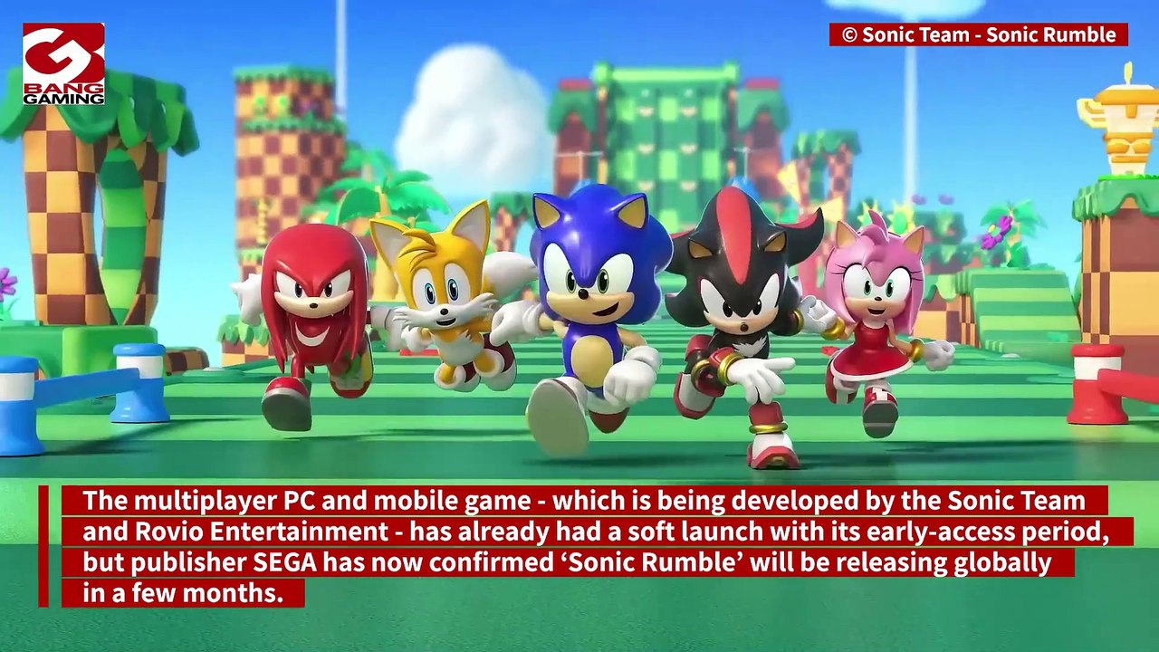 Sonic Rumble to launch in spring 2025, SEGA confirms
