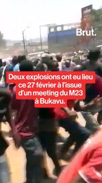 RDC : au moins 11 morts et 60 blessés dans des explosions à un meeting du M23