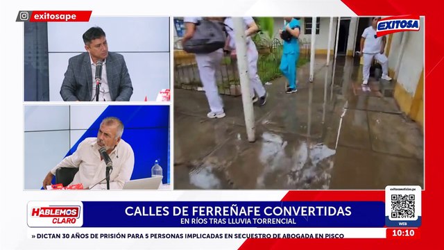 Alcalde de Ferreñafe exige presupuesto para atender daños por lluvias: Tenemos que tener damnificados para que recién designen
