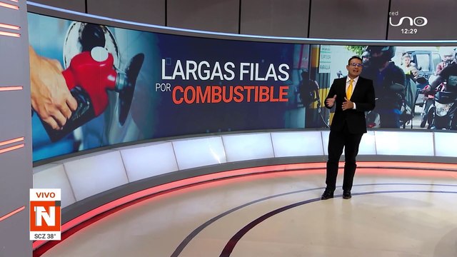 LARGAS FILAS POR COMBUSTIBLES