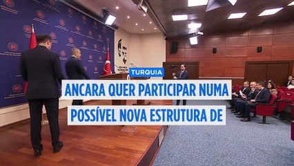 Governo turco afirma que uma nova arquitetura de defesa europeia sem a Turquia é irrealista