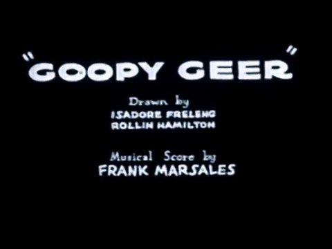 Goopy Geer 1932