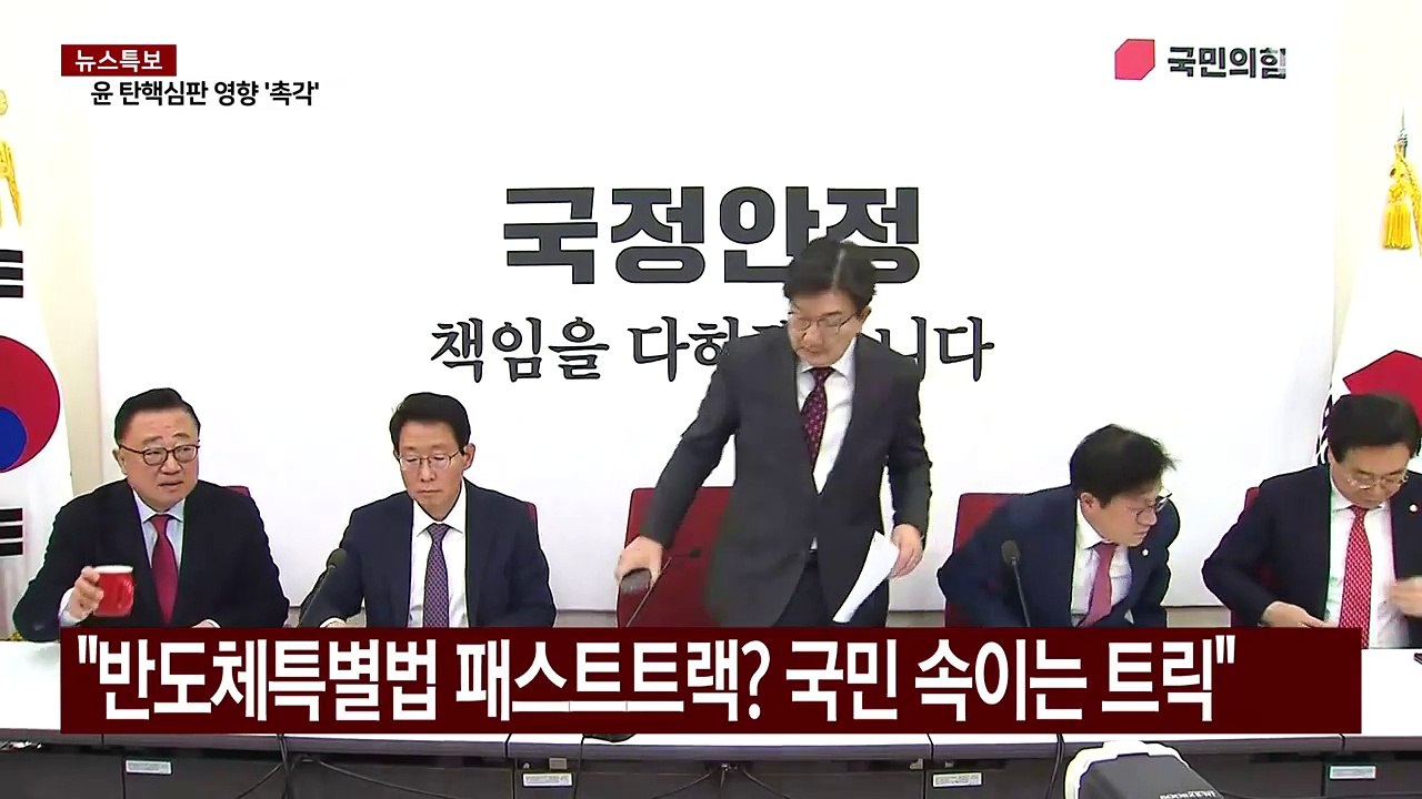 권성동 "반도체특별법 패스트트랙 지정? 국민 속이는 트릭" / YTN