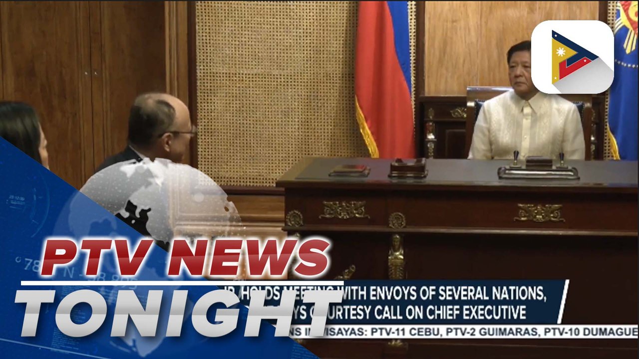 PBBM holds meeting with envoys of several nations, new ADB president pays courtesy call on Chief Executive