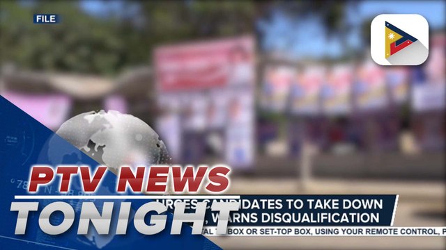 Comelec urges candidates to take down illegal posters, warns disqualification