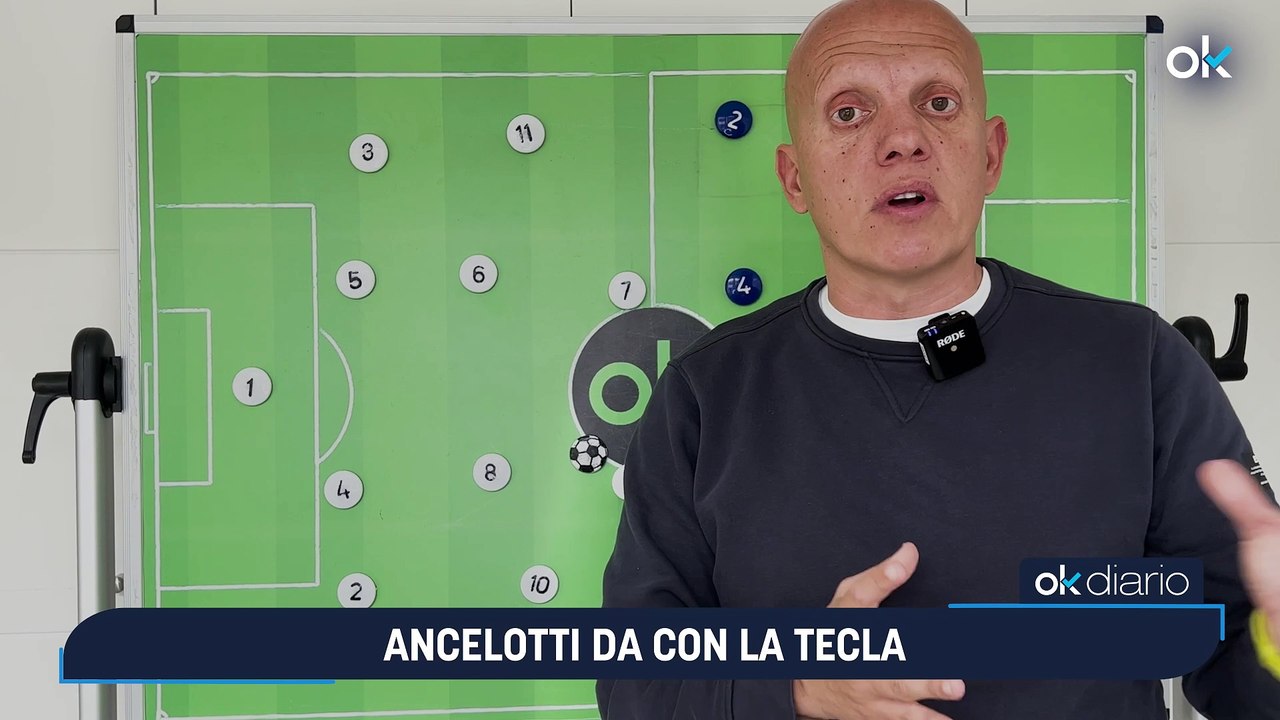 Ancelotti da con la tecla