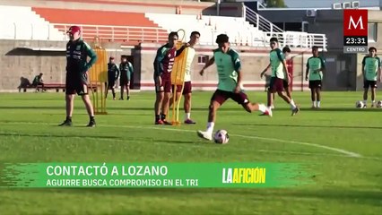 Javier Aguirre valora que los jugadores levanten la mano para estar en la selección