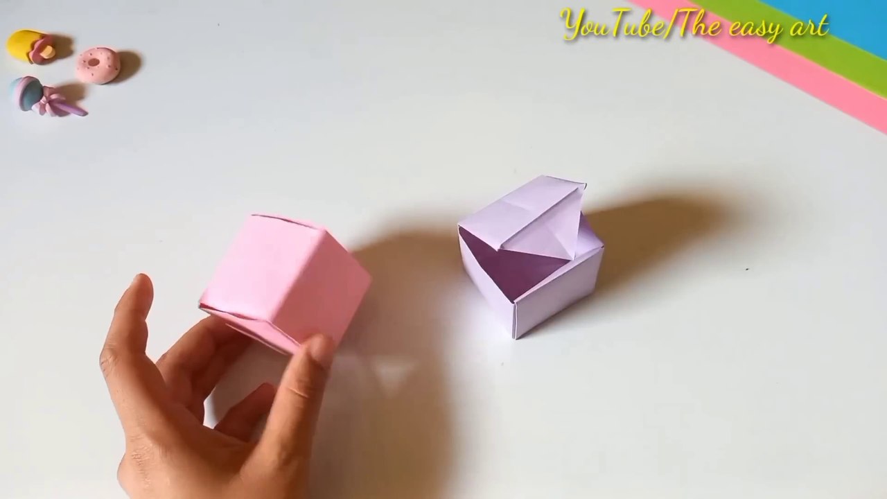2 easy no glue paper craftPaper craft without glue glue