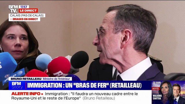 Immigration illégale dans la Manche: Il faut un accord différent , affirme Bruno Retailleau