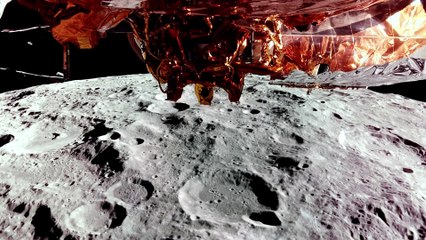 Video reale del sorvolo ravvicinato sulla Luna (missione Blue Ghost 1 - Firefly - febbraio 2025)