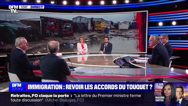 Martin Garagnon (Renaissance) à propos de l'immigration illégale dans la Manche: Il faut dire aux Anglais de gérer leur immigration