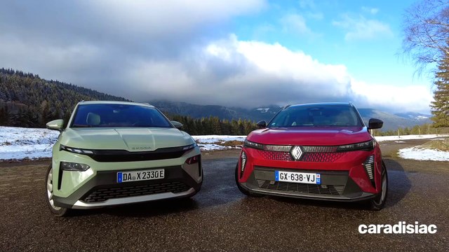 Comparatif : le SUV électrique Skoda Elroq bouscule le Renault Scenic...