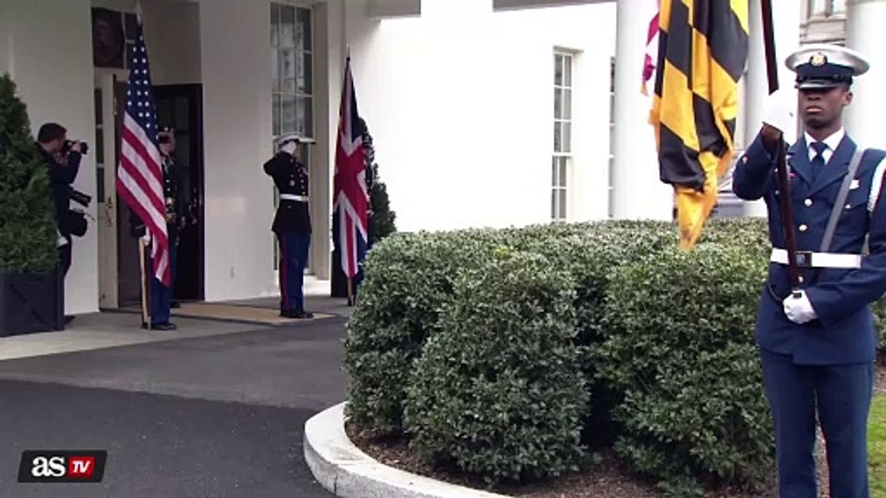 This is how Trump greeted Starmer at the White House—while Macron was left waiting