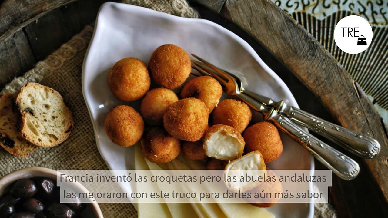 Francia inventó las croquetas pero las abuelas andaluzas las mejoraron con este truco para darles aún más sabor
