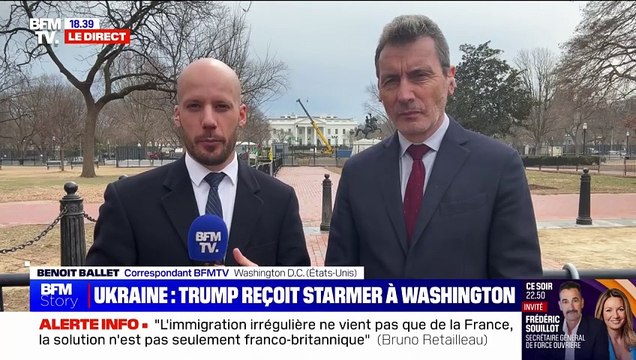 Guerre en Ukraine: le Premier ministre britannique Keir Starmer est arrivé à Washington