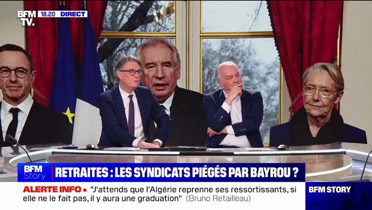 "Les syndicats sont divers": Thomas Vacheron de la CGT réagit au départ de FO des négociations sur les retraites
