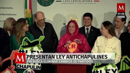 PRI presenta iniciativa de 'Ley Antichapulines' en San Lázaro
