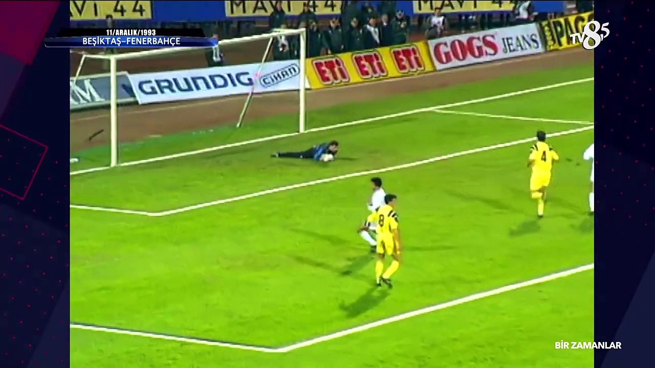 1993'ten 2000'e Beşiktaş-Fenerbahçe maçlarının özetleri