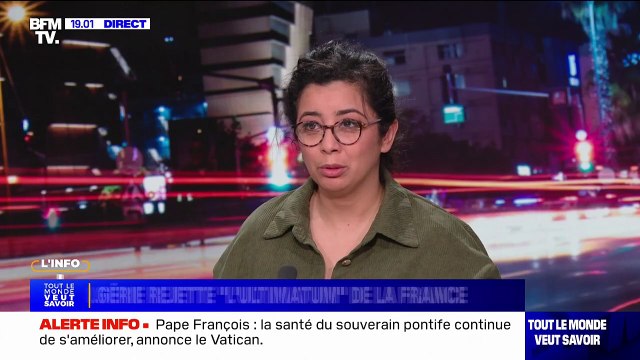 L'Algérie annonce le rejet de l'ultimatum de la France, lui demandant de respecter les accords de 1968