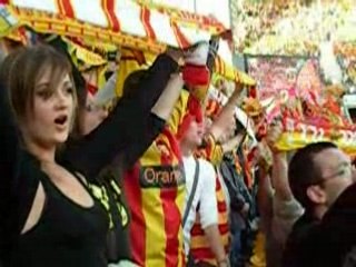 le kop ambiance Lens /Monaco 2007/2008