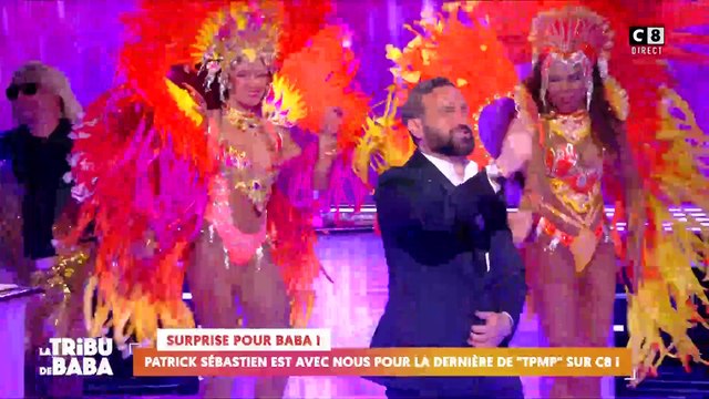 Fin de TPMP sur C8 - Patrick Sébastien surprend Cyril Hanouna en débarquant sur le plateau et met le feu avec Les sardines , sa chanson qui a longtemps été l'hymne du programme !