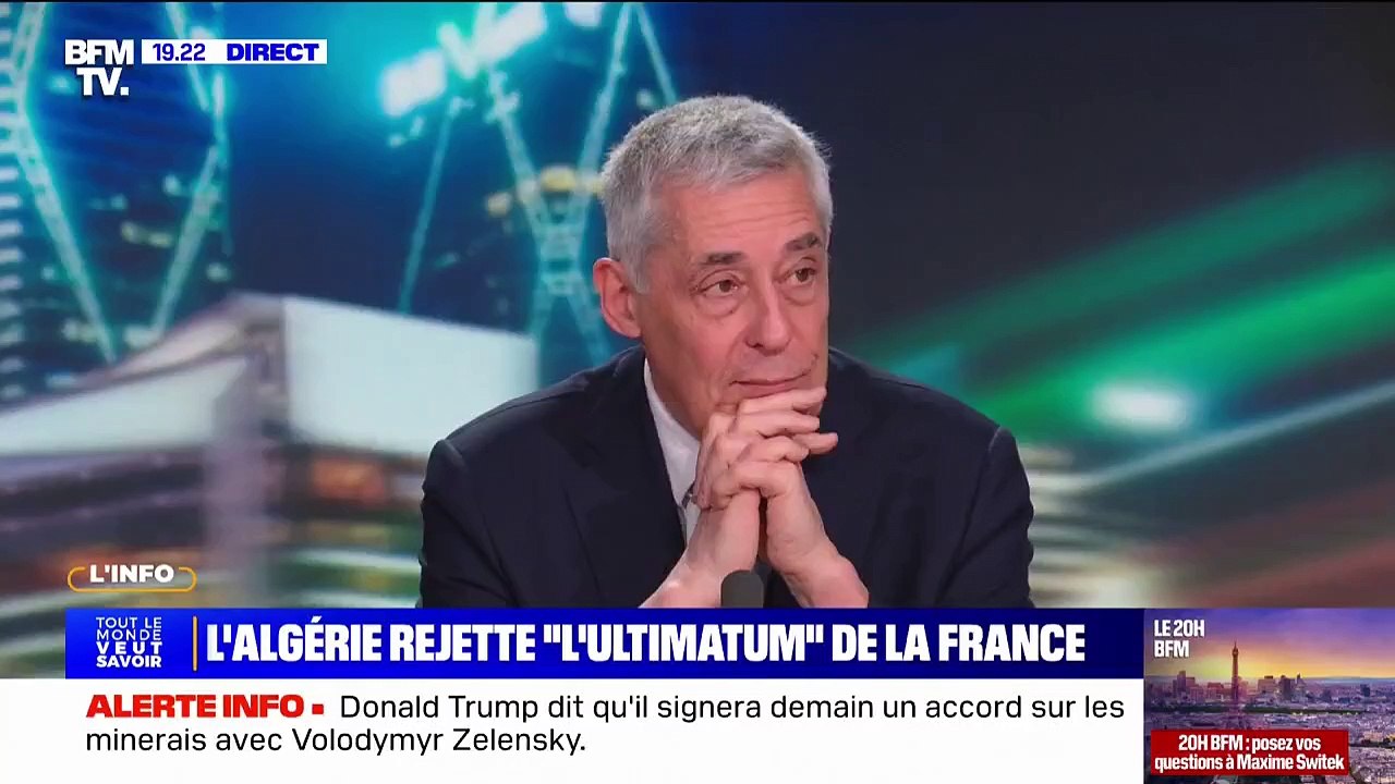 France-Algérie: "Ceux qui vont en faire les frais de cette crise, ce sont les franco-algériens", indique Benjamin Stora, historien spécialiste de l'Algérie