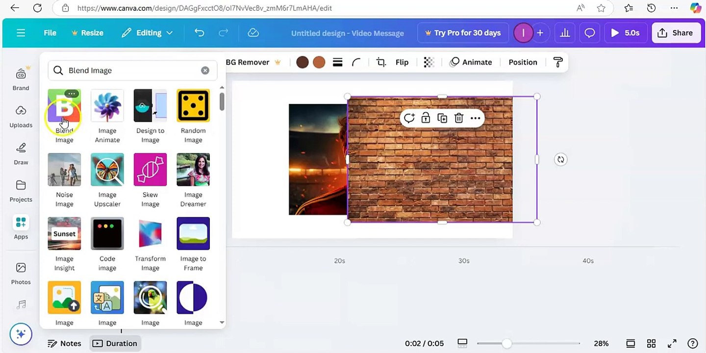 How To Blend Images in Canva Easily!! l Canva tutorial l easy canva