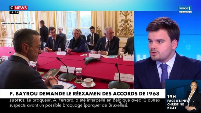 François Bayrou demande le réexamen des accords de 1968