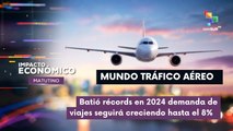 Tráfico aéreo batió récords en 2024