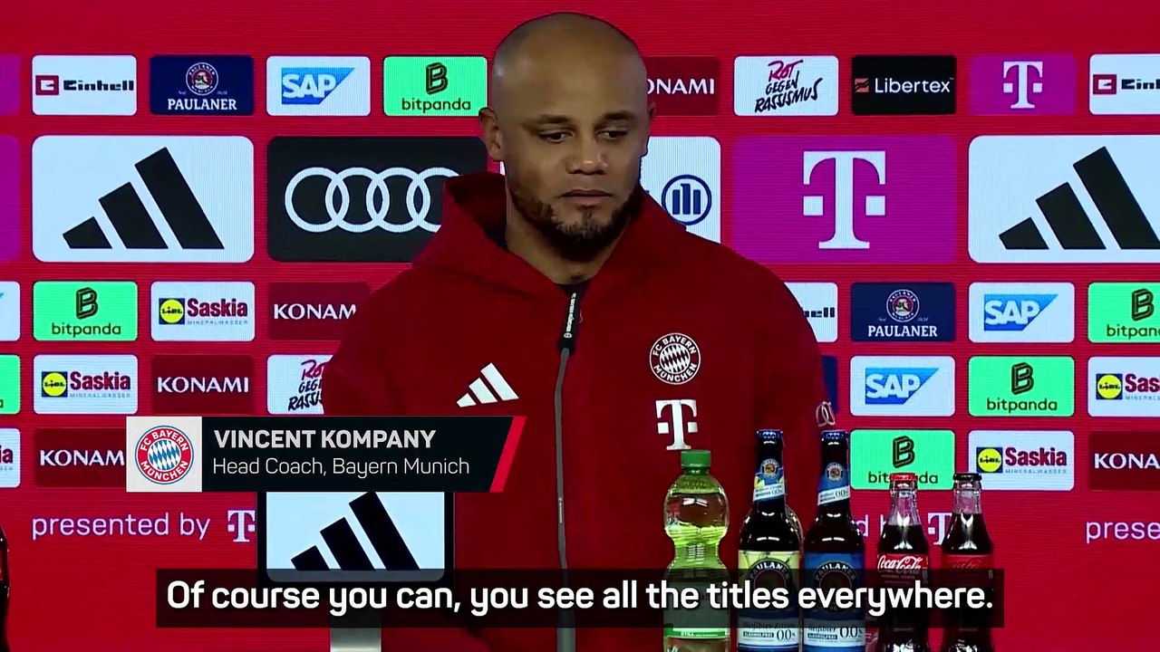 Kompany hopes to add a 'special chapter' to Bayern's history