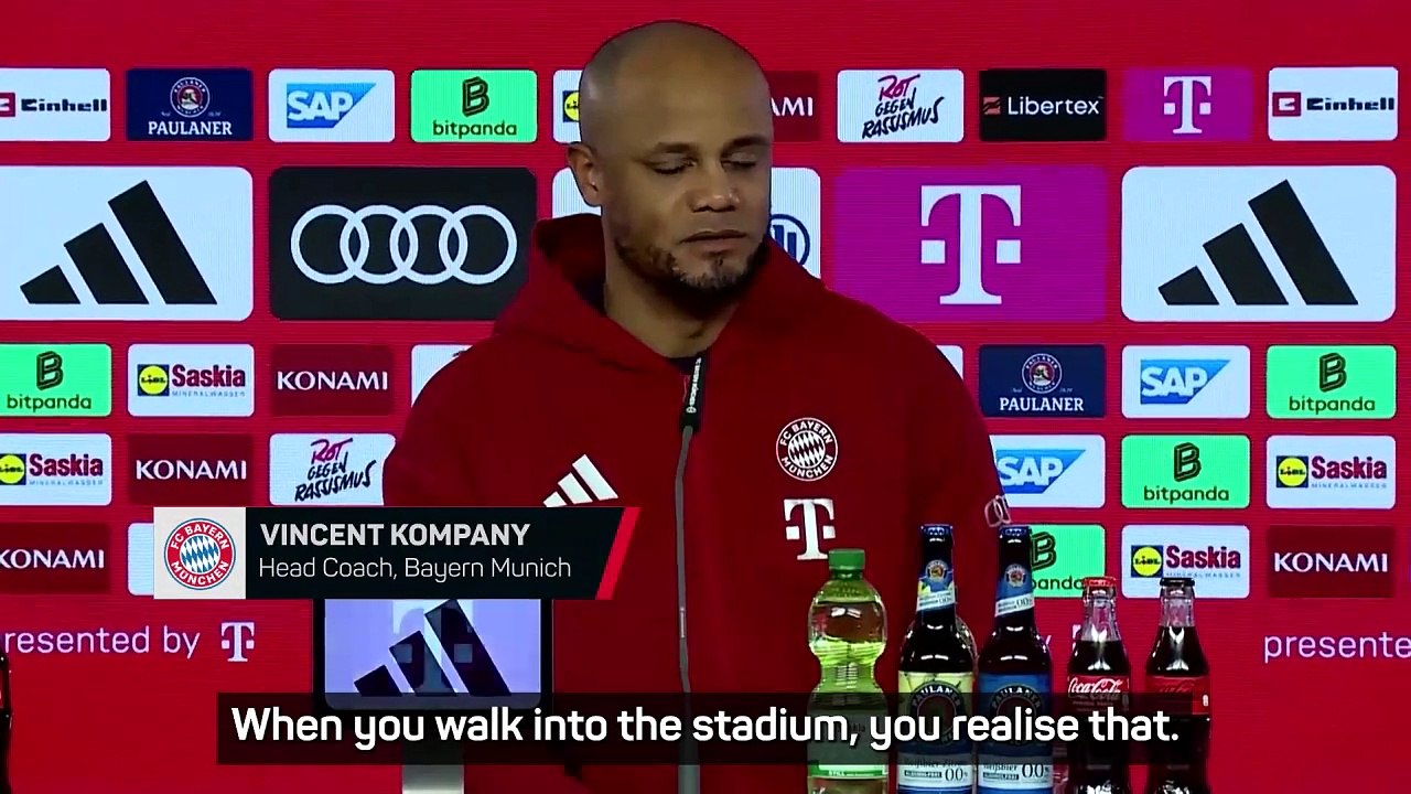Kompany hopes to add a 'special chapter' to Bayern's history