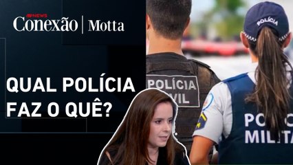 Análise: diferenças entre Polícia Civil e Polícia Militar | CONEXÃO MOTTA