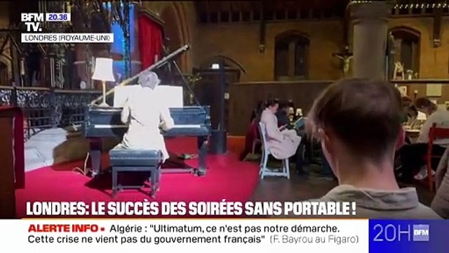 À Londres, les soirées sans portable connaissent un franc succès