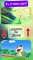 Choisis ton Pokémon favori entre  Lougaroc et Miaous